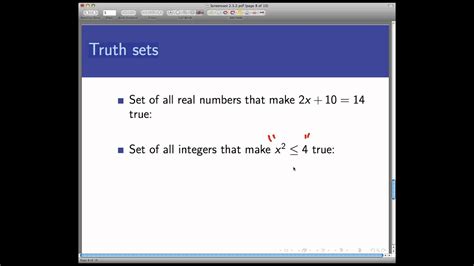 2.3: Open Sentences and Sets .